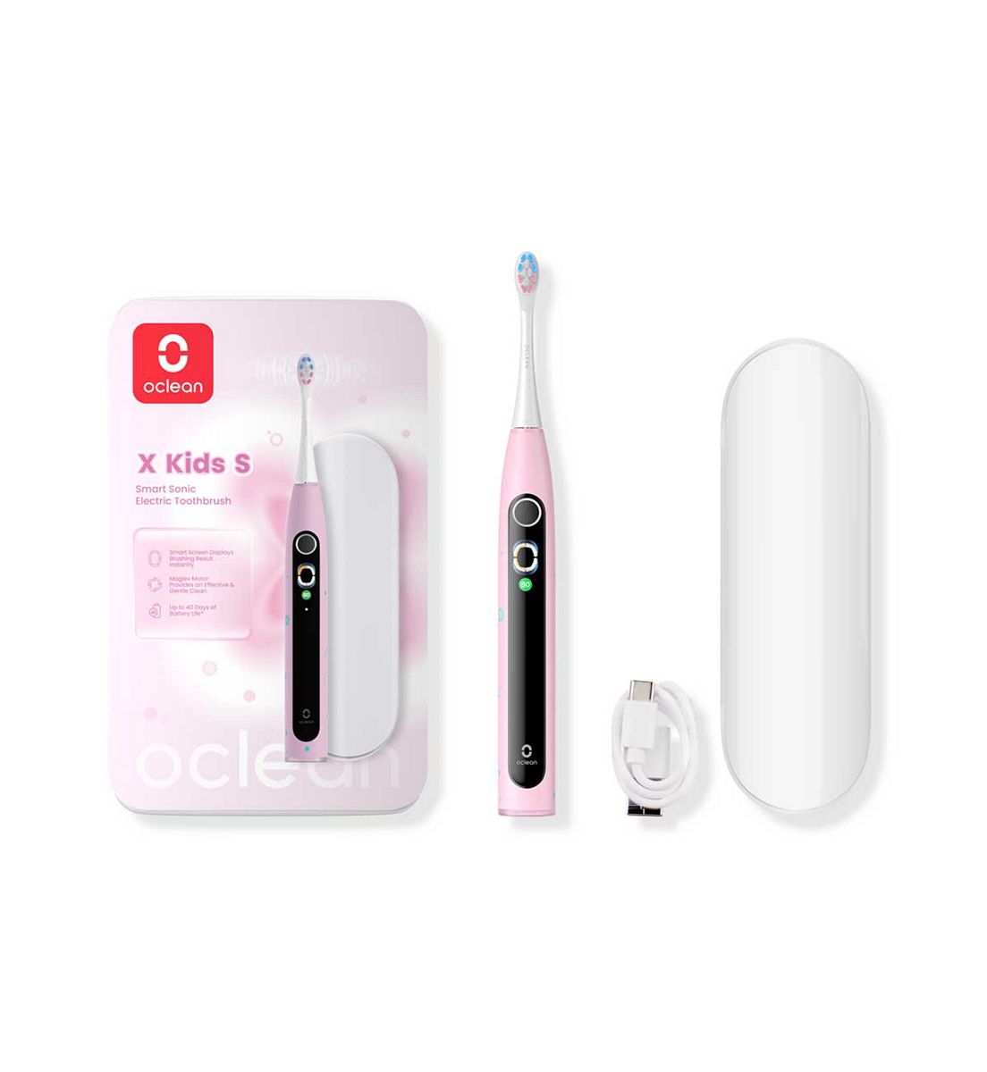 Oclean X Kids Selectric Toothbrush Pink