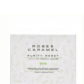 Rose & Caramel Purity Reset 4-in-1 Self Tan Removing Gloves 150g