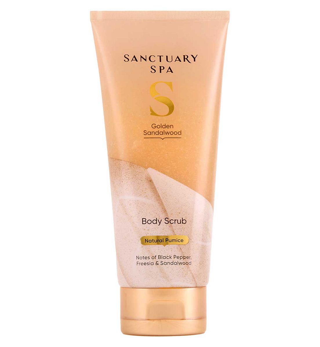 Sanctuary Spa Golden Sandalwood Scrub200 ml, 200ml