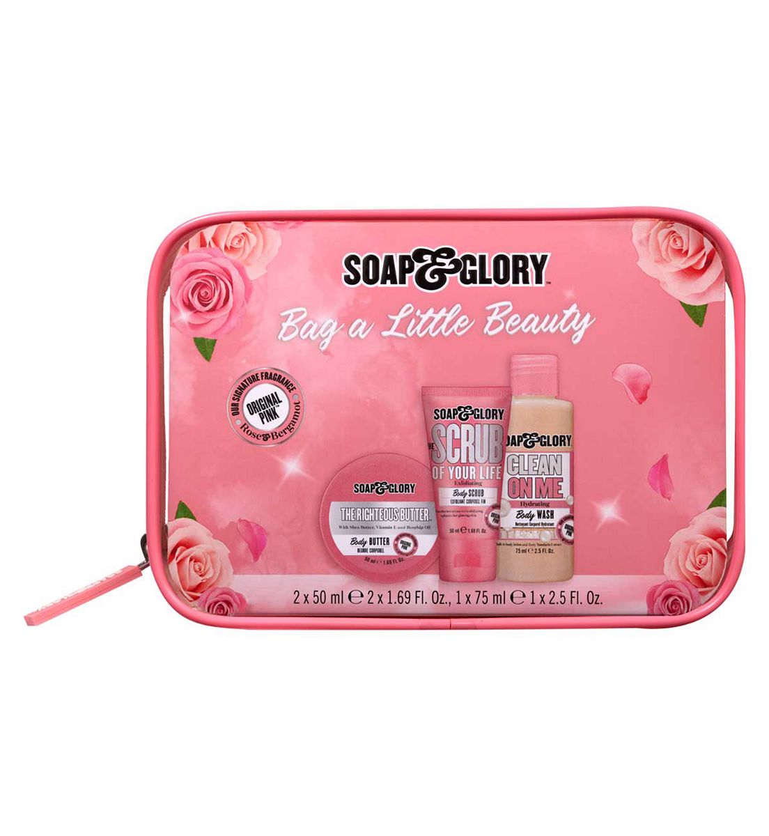 Soap & Glory Bag A Little Beauty 3 Piece Mini Gift Set