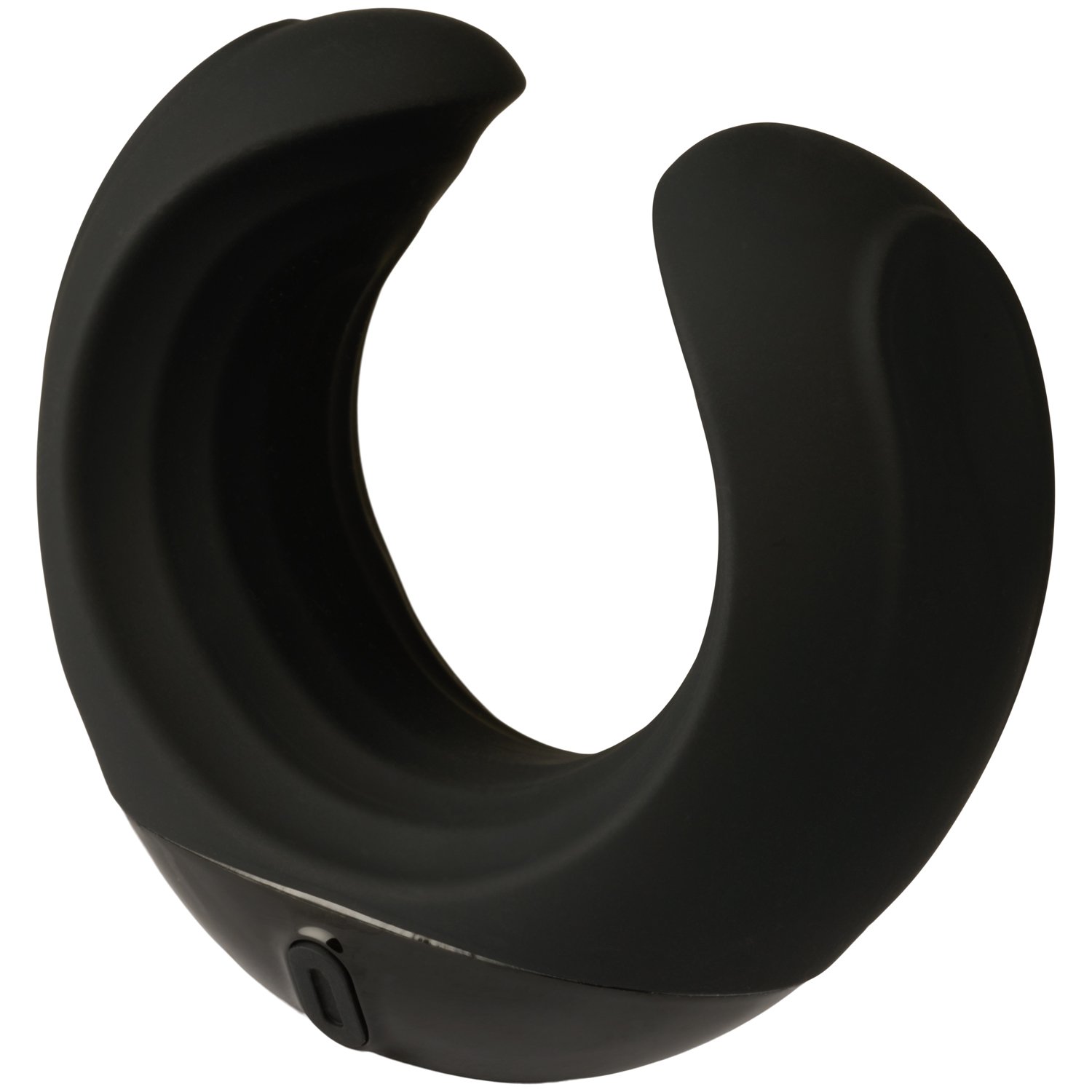 Rocks Off Echo Vibrating C-Shape Masturbator - Black